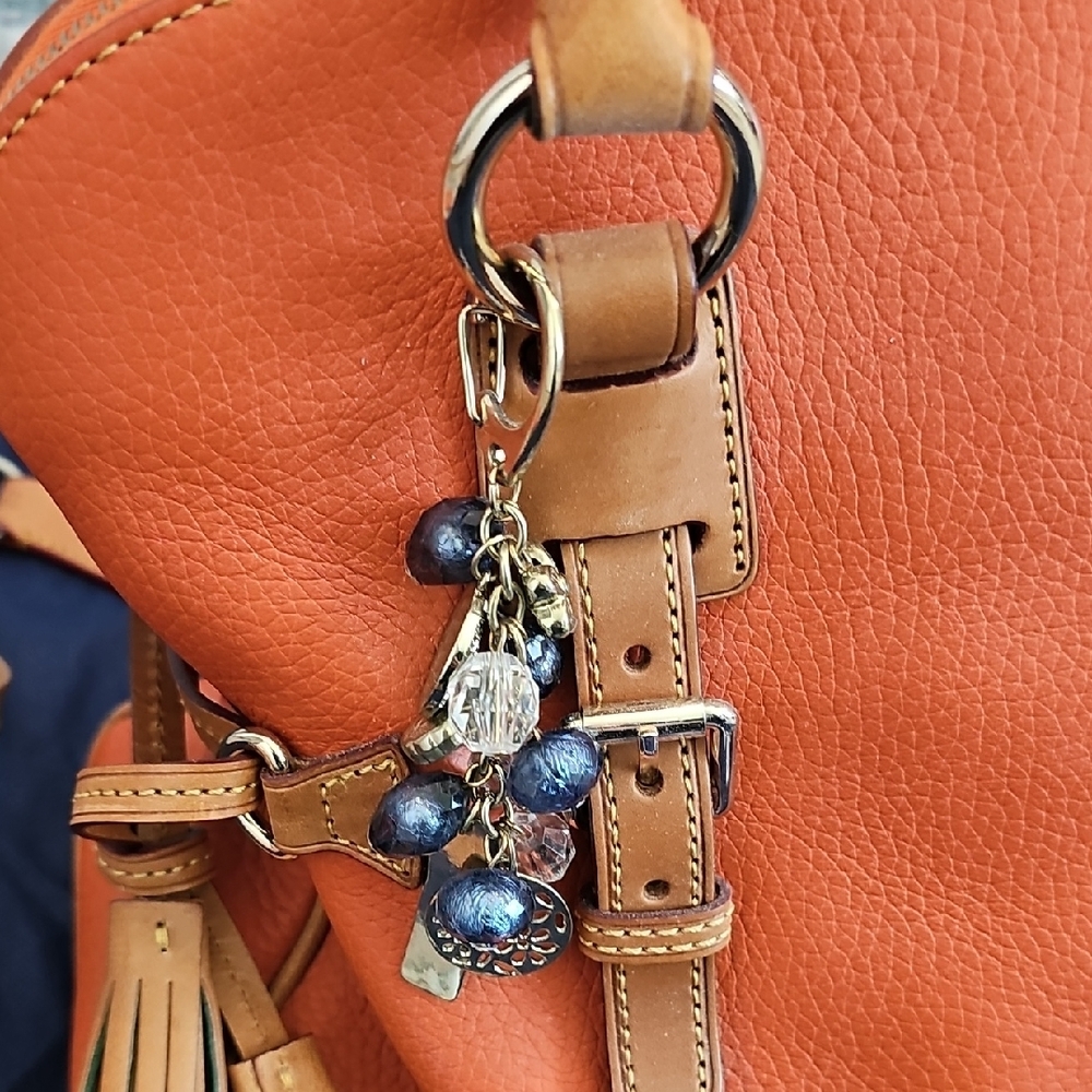 Dooney & Bourke Vibrant Orange Satchel - Picture 3 of 12